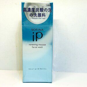 Sofina iP Renewing Mousse Facial Wash Cleanser 200g Kao Corp Japan New Sealed